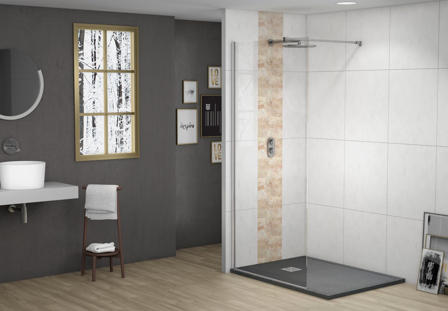 Tipos de mamparas de ducha